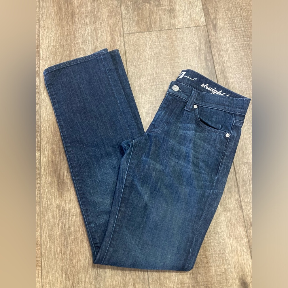 7 for all mankind women’s 25 straight leg jeans